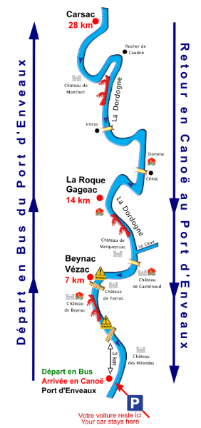 Location Canoe Dordogne